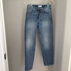 Pistola Denim - High Rise Classic Straight Ankle, Size 24